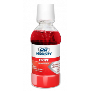 DG WASH CLOVE MOUTHWASH DAILY ORAL CARE RAPID SOOTHING ACTION 125 ML